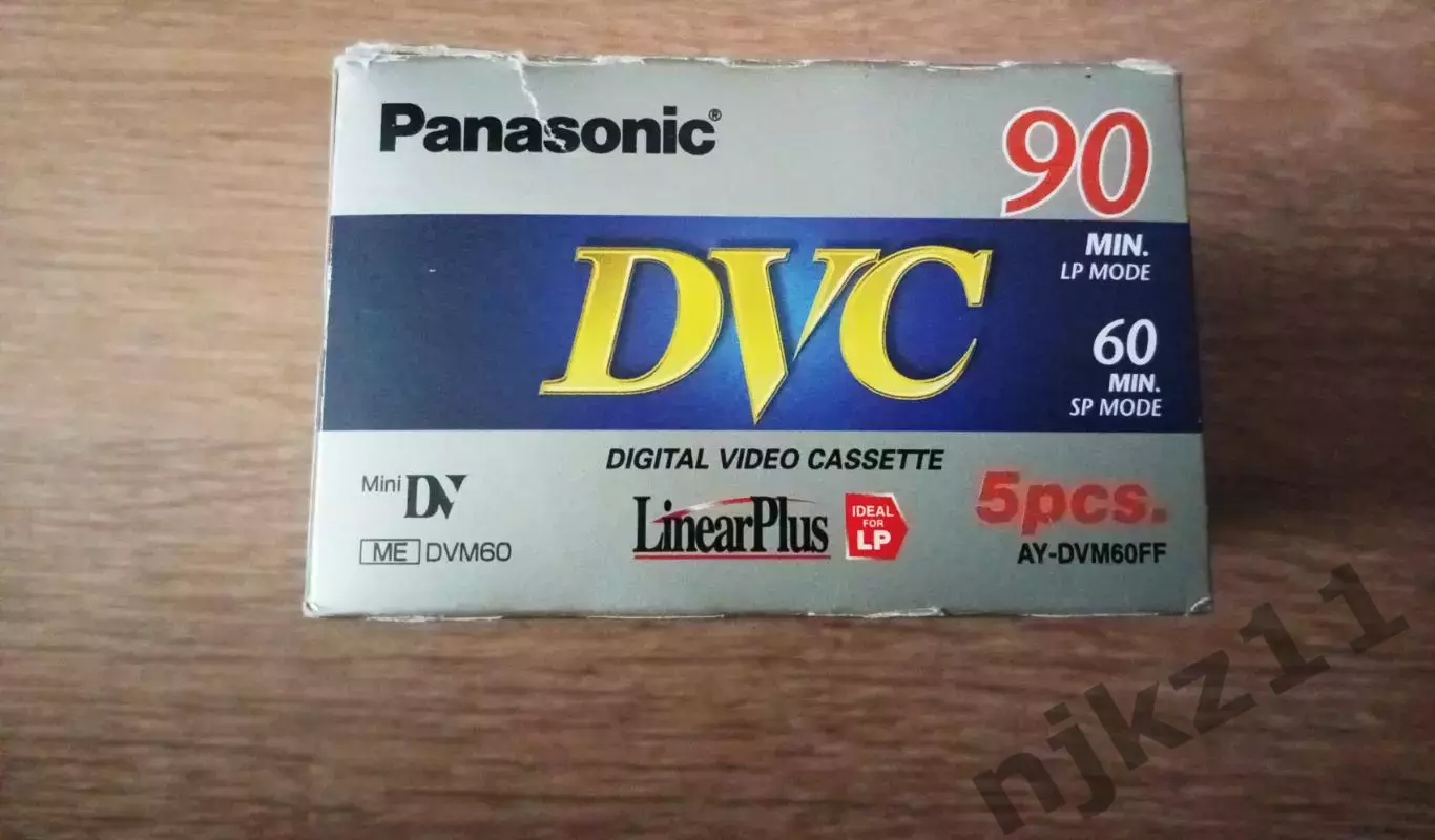 3 Видеокассеты «Panasonic Mini DV» SP MODE 60/LP MODE 90 AY-DVM60FF 6