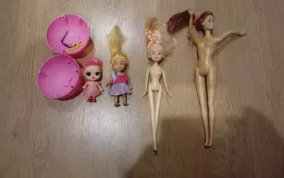 4 куколки для девочек и бонус