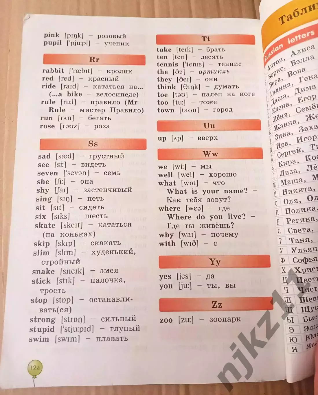 Учебник английского языка 2 класс Биболетова 6