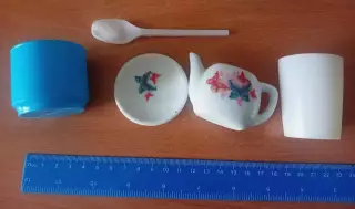 Кукольная посуда для игр для девочек