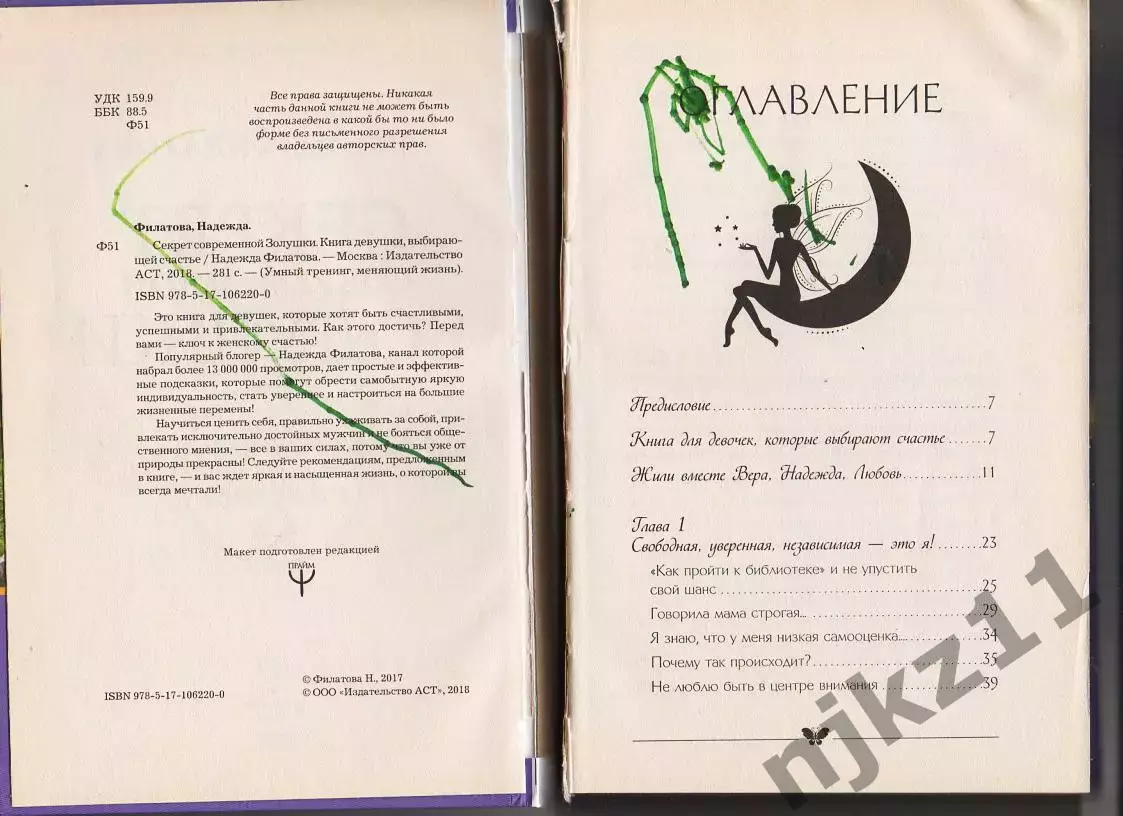 Секрет современной Золушки. Книга девушки, выбирающей счастье Надежда Филатова 1
