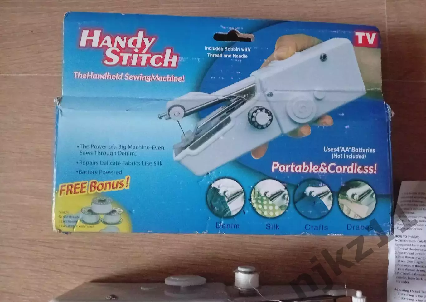 Ручная швейная машинка Handy Stitch. 3