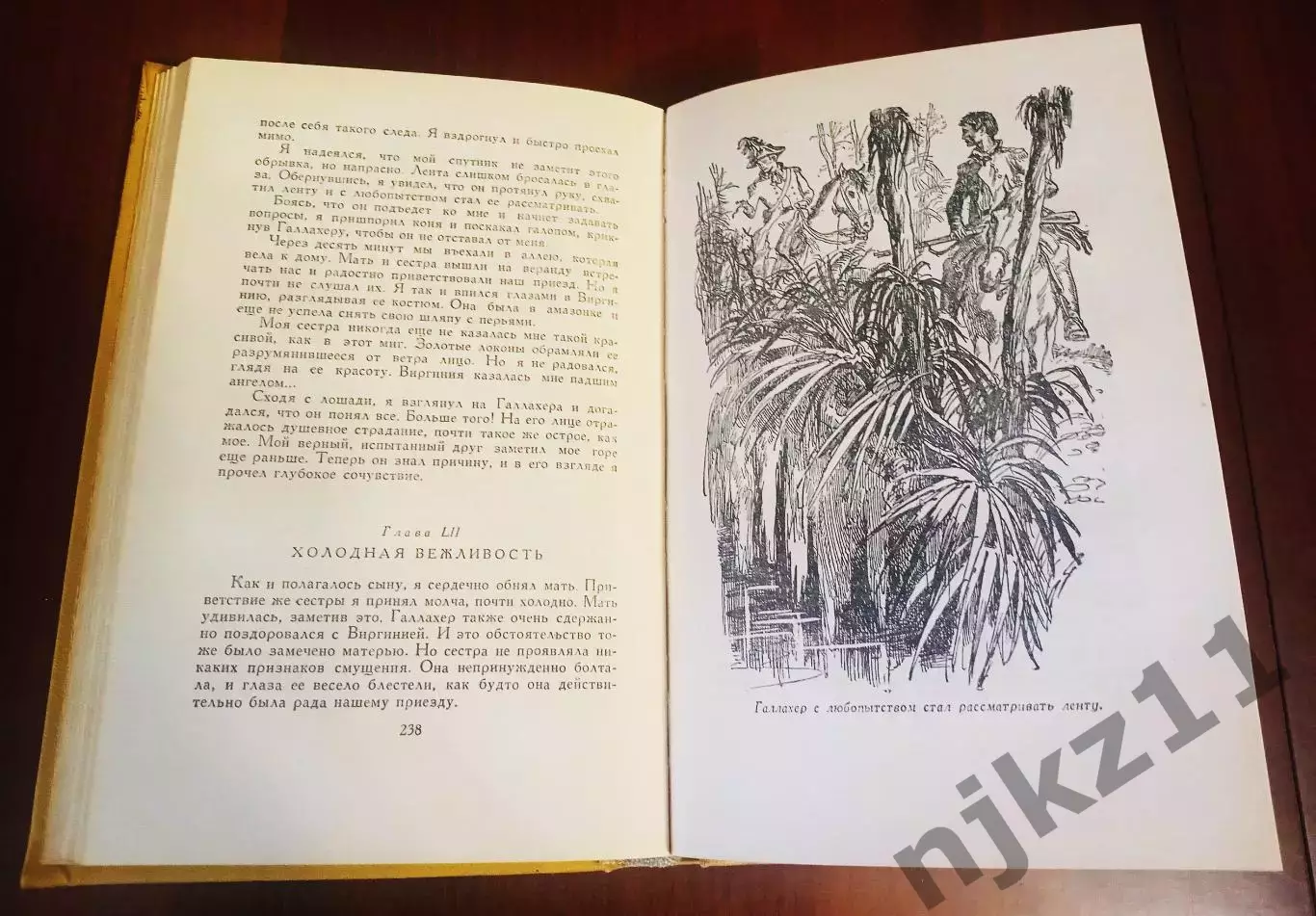 Оцеола, вождь семинолов. Повесть о стране цветов. Рид М. 1959 г. БП 17 2