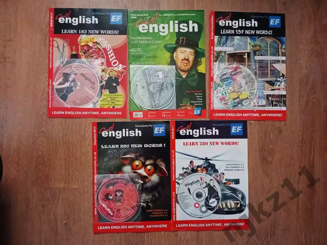 Журналы Cool English с дисками 5 штук