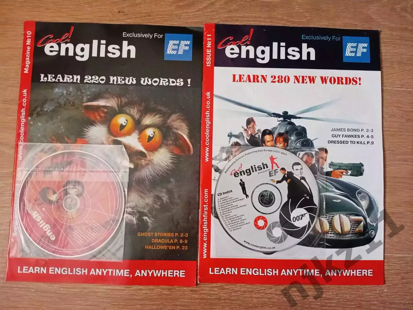 Журналы Cool English с дисками 5 штук 1