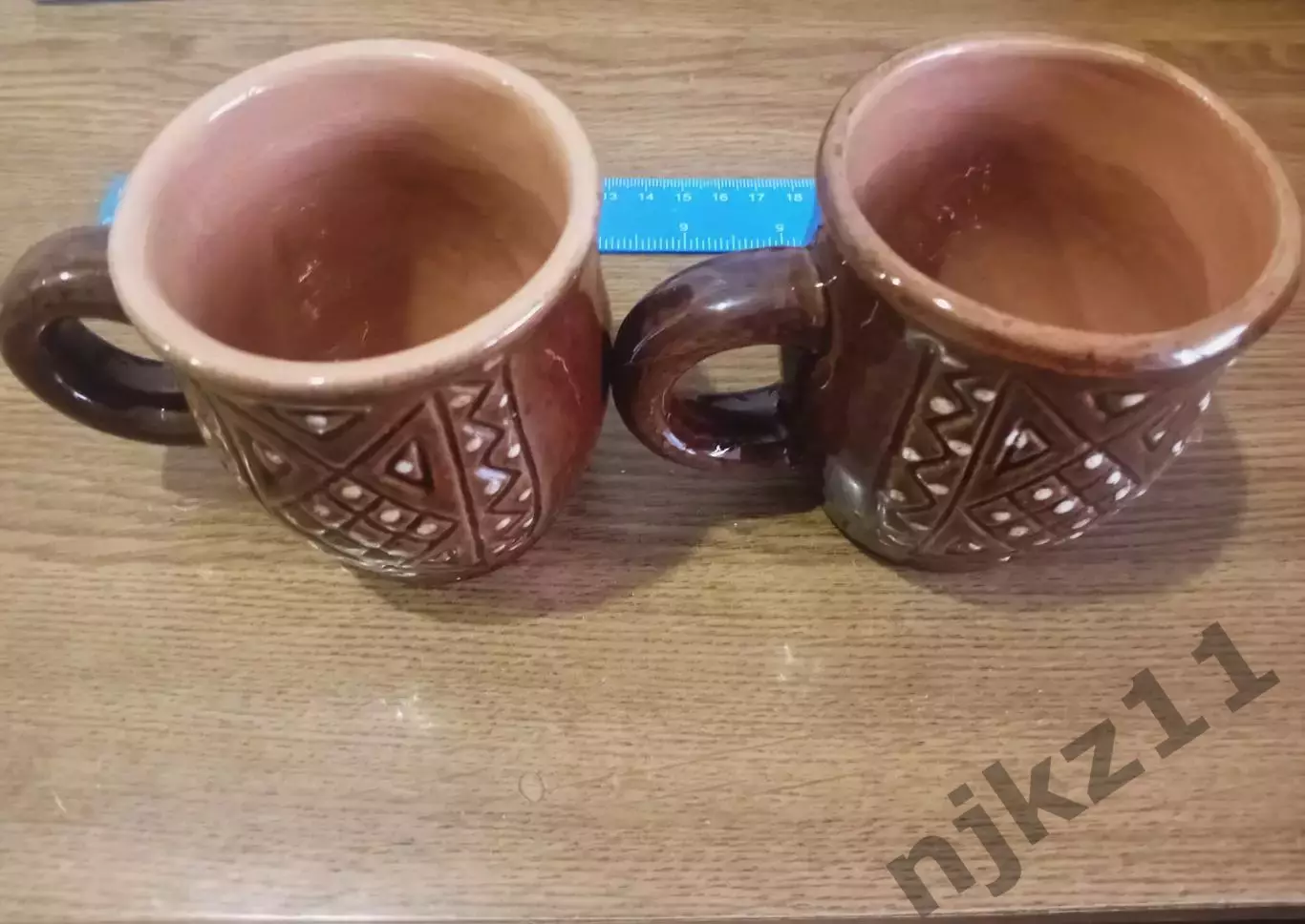 Набор 2 шт Кружка Керамика Фаянс Майолика 7