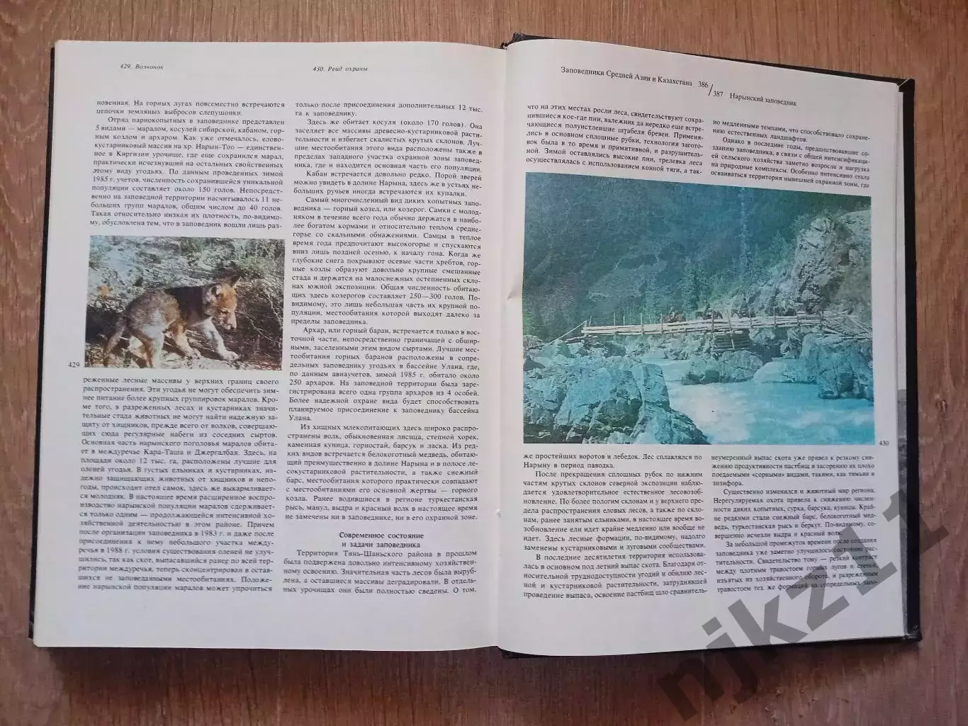 Заповедники Средней Азии и Казахстана. Заповедники СССР. 1990г. Большой формат 4