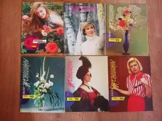 6 НОМЕРОВ ЖУРНАЛА СОВЕТСКАЯ ЖЕНЩИНА, МИР ЖЕНЩИНЫ, начало 90-х