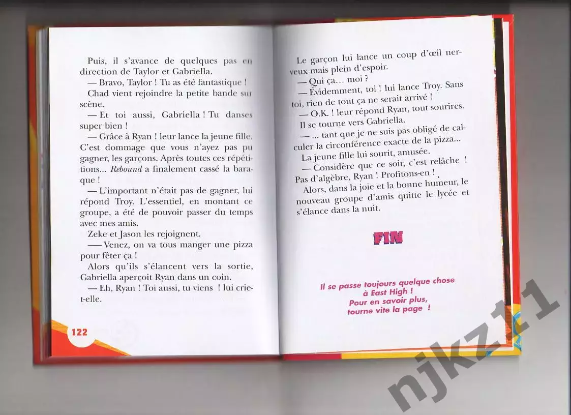 HIGH SCOOL MUSICAL книга на английском языке 4