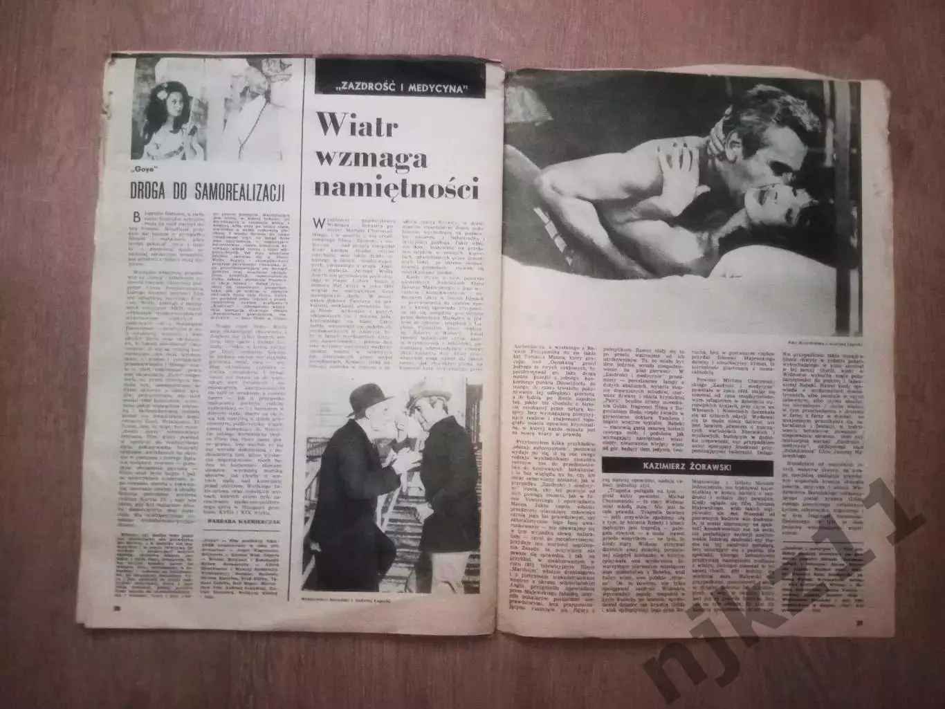 Журнал Ekran Экран №2 1973 год Польша МАРИНА ВЛАДИ, ФИЛЬМ ОСВОБОЖДЕНИЕ 3