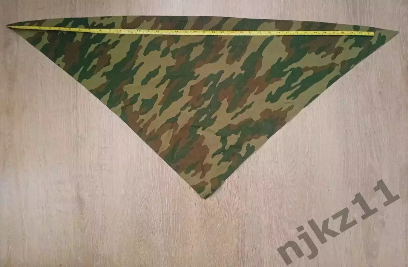 Платок на голову цвета Хаки 3