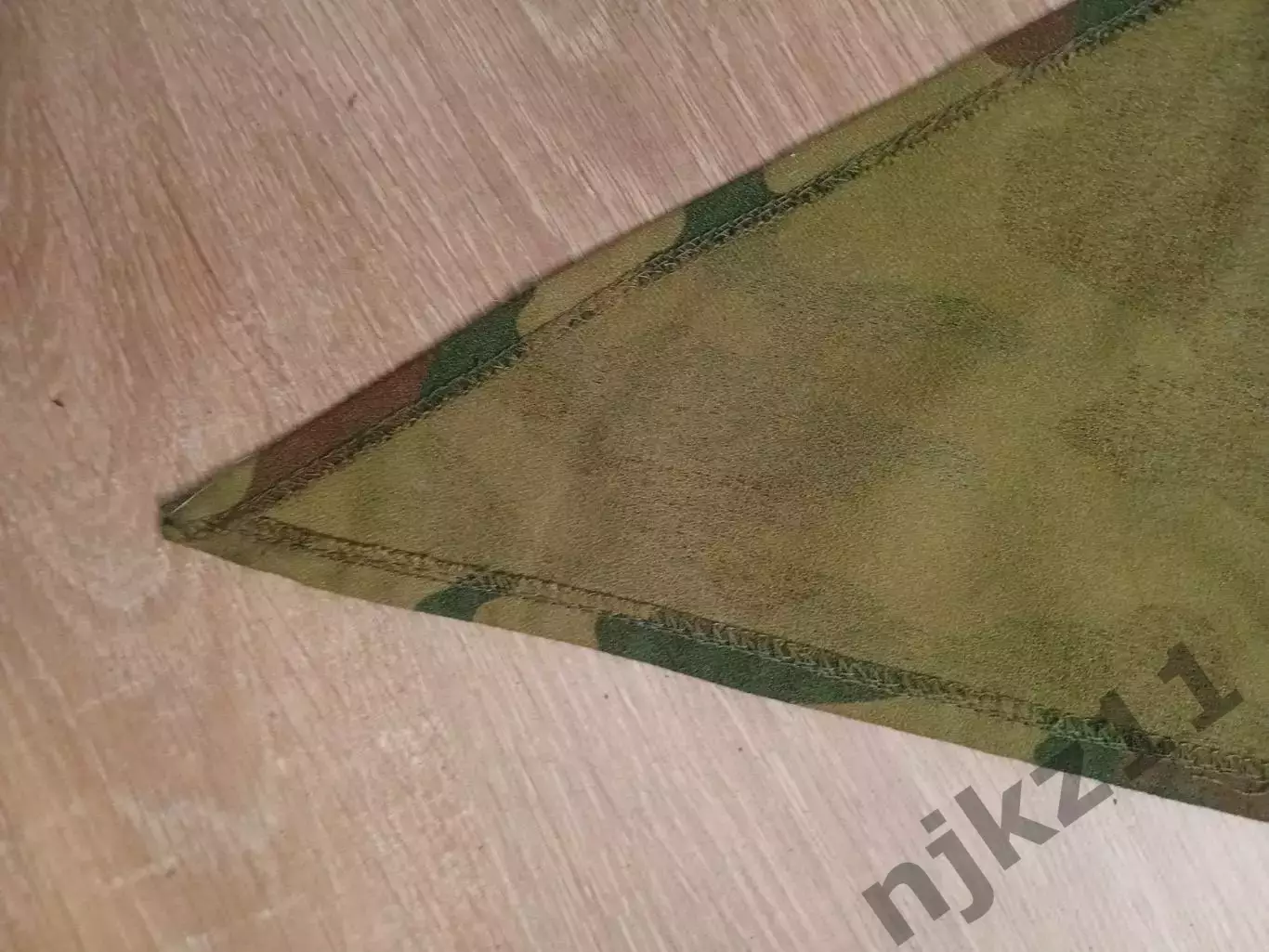 Платок на голову цвета Хаки 6