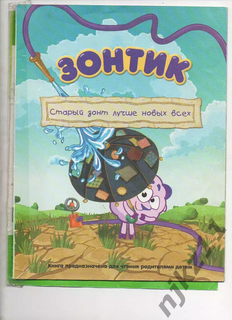 КНИГА ЗОНТИК СМЕШАРИКИ