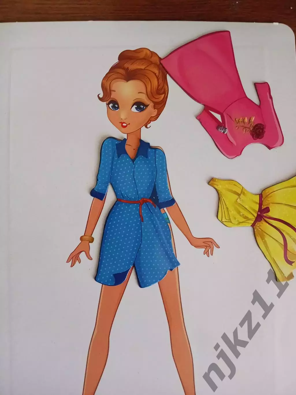 Игровой набор Магнитная кукла с собачкой 3