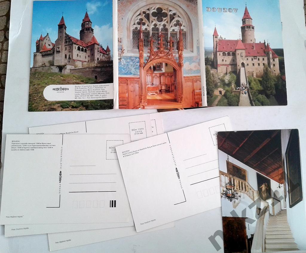 Замок Боузов набор открыток 1