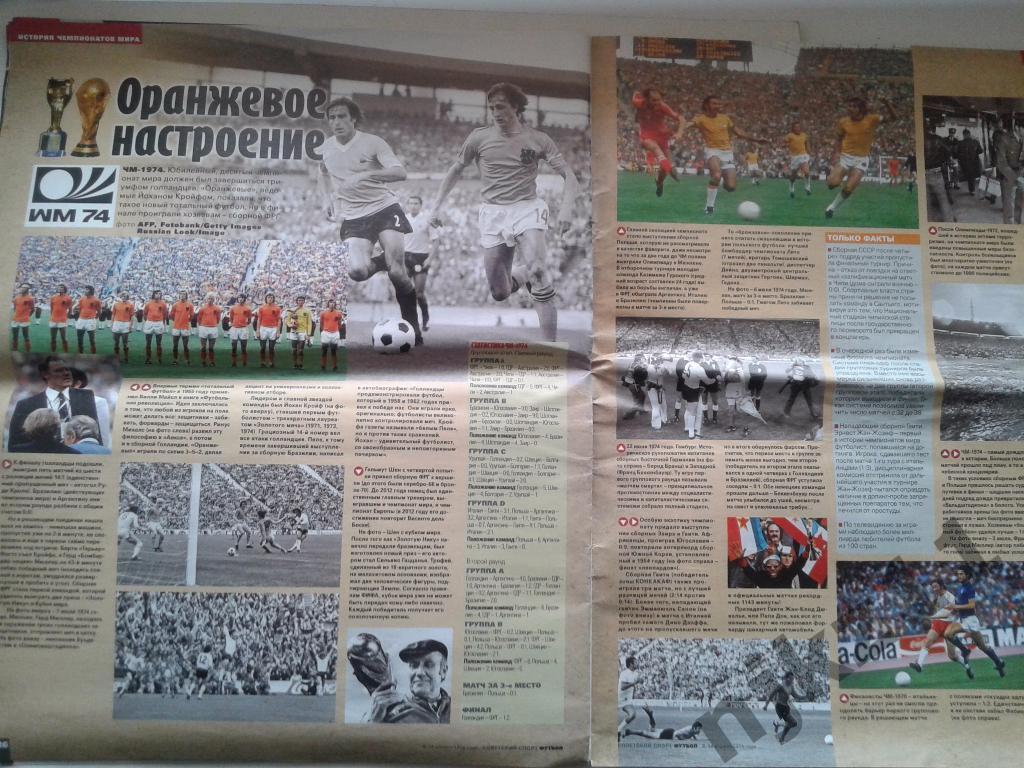 Футбол 8 апреля-14 апреля 2014 ЧМ 1974 Спартак, Круифф 2
