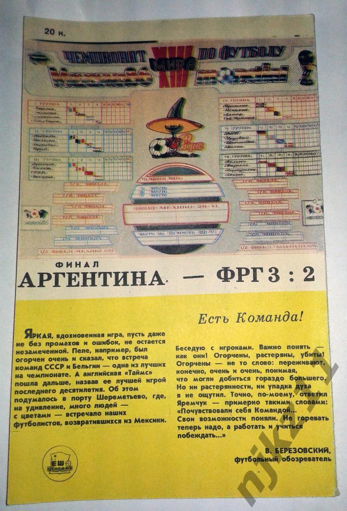 Футбольный справочник Ташкент - 1986 (30 лет команде Пахтакор) 2