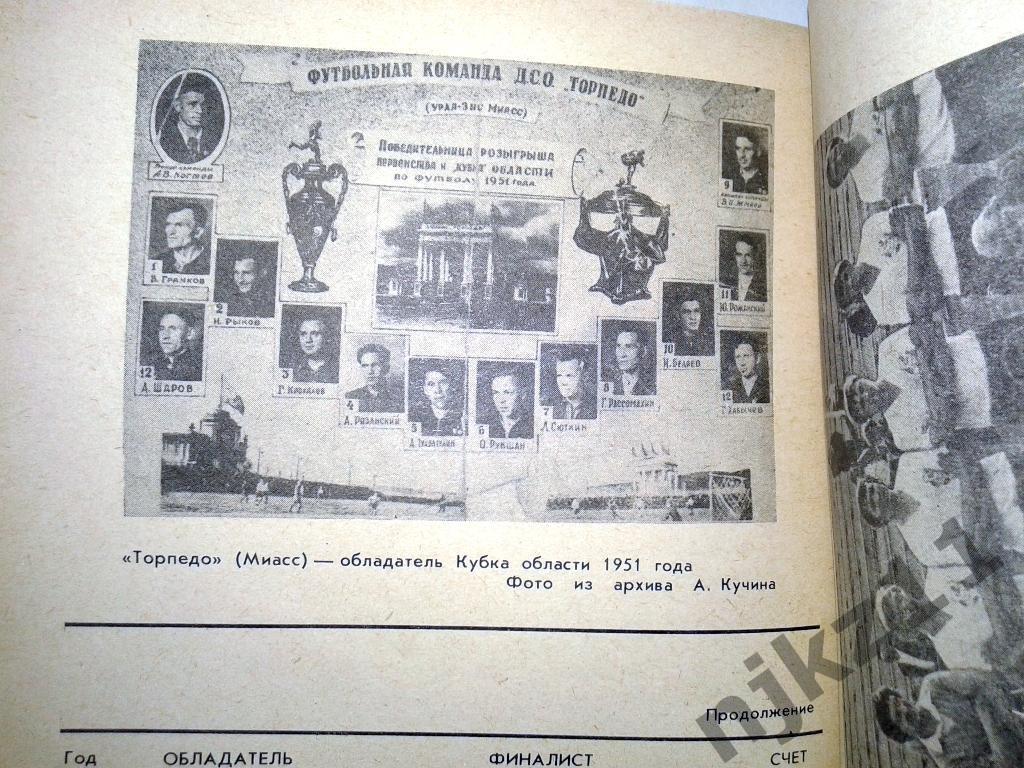 Футбол. Челябинск. 1989. справочник 3