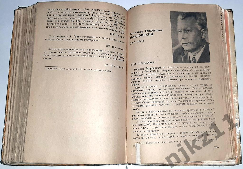 ред. Беленький, Г.И. Литература: Учебная хрестоматия для 8 класса 1993г 4