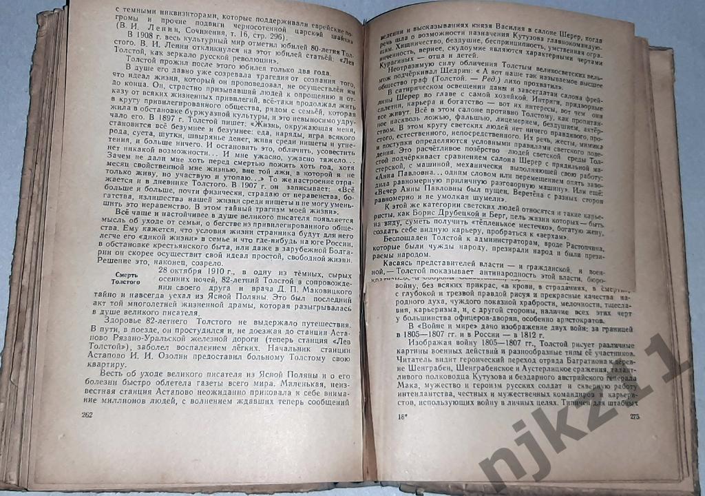 Русская литература: Учебник для 9 класса средней школы 1959г 5