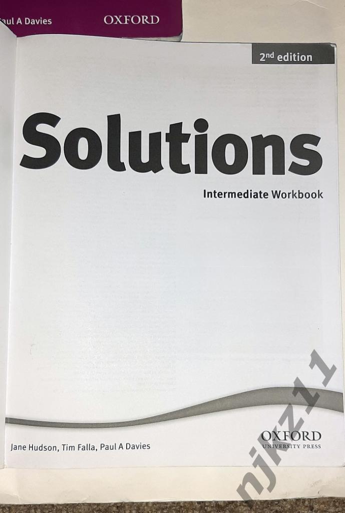 Solutions. Book. Oxford 4 книги по оксфордским тестам на английском языке, внутр 5