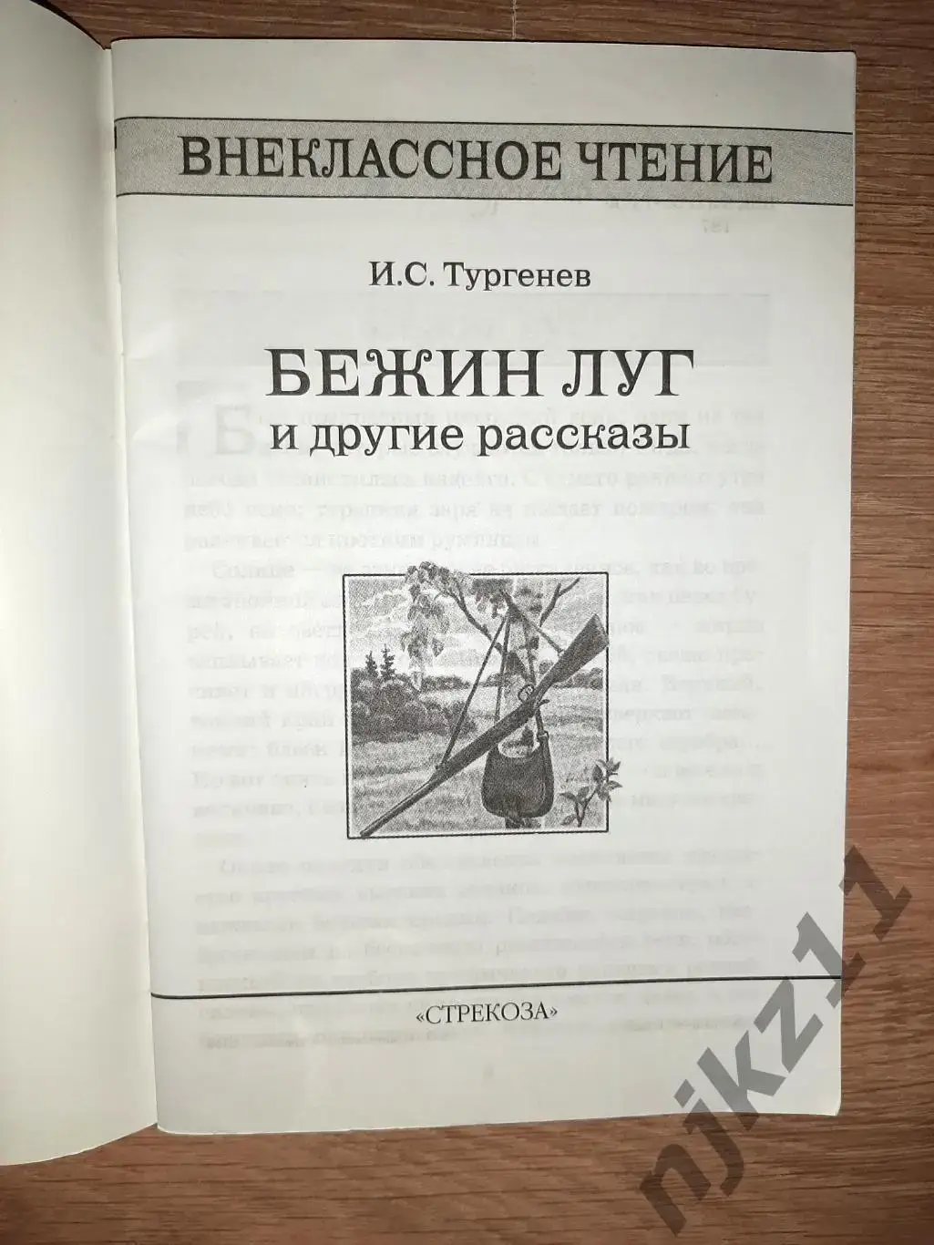 Тургенев, И.С. Бежин луг ВНЕКЛАССНОЕ ЧТЕНИЕ 1