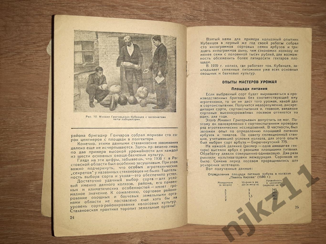 К изобилию бахчевых и овощных культур 1939г РЕДКОСТЬ РОСТОВ-НА-ДОНУ 5