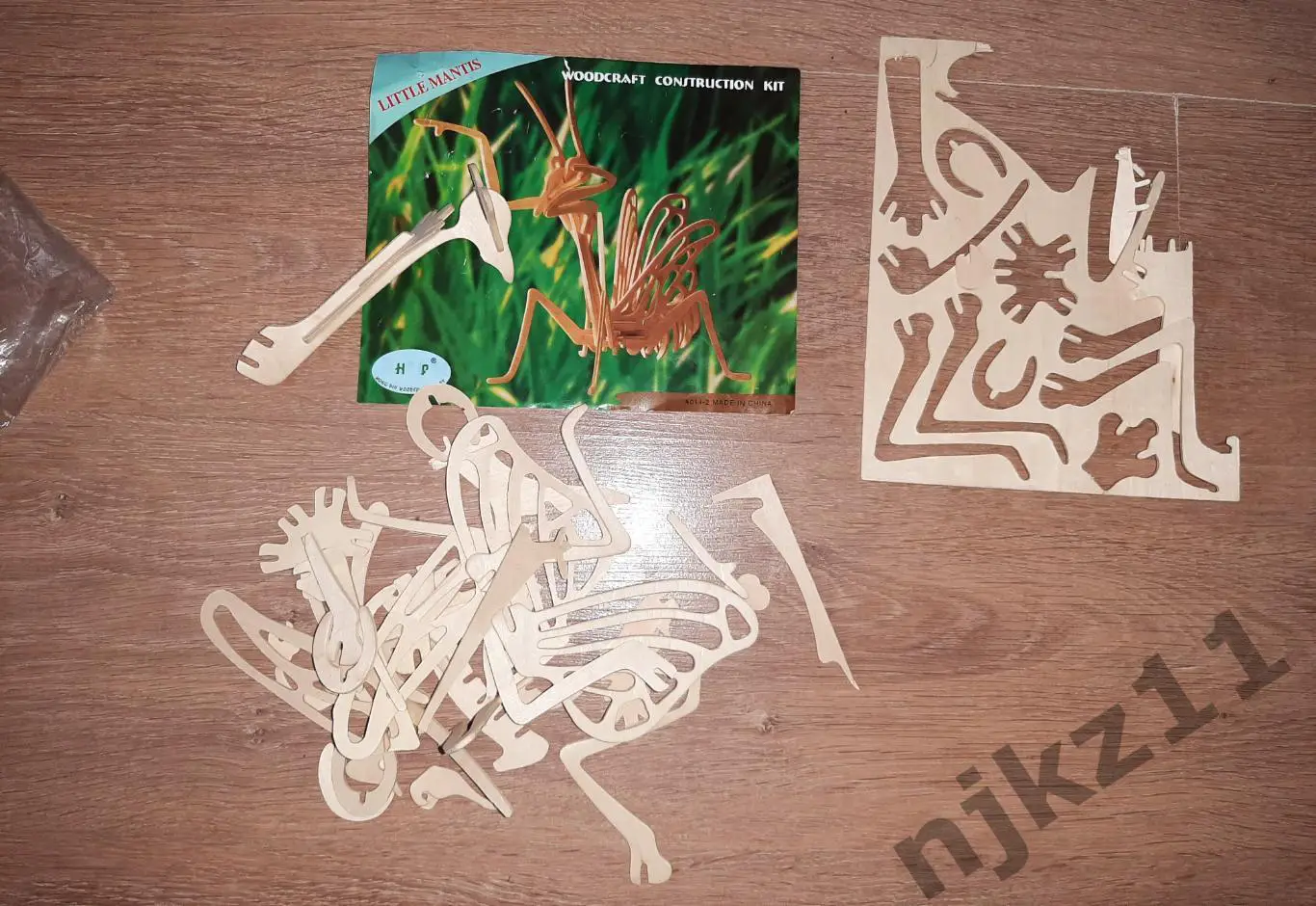 Сборная модель животные Богомол mini / конструктор / подарок