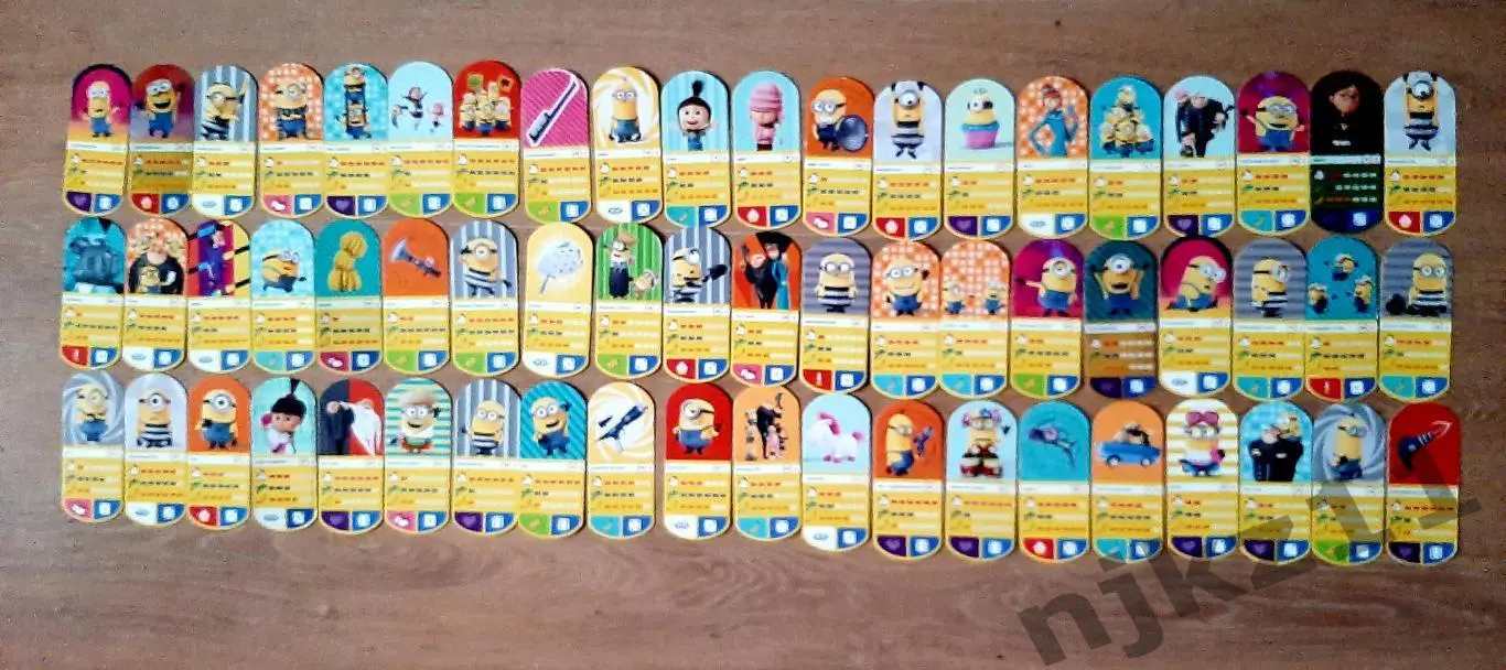 Карточки Миньоны (Гадкий Я) - Магнит МНОГО