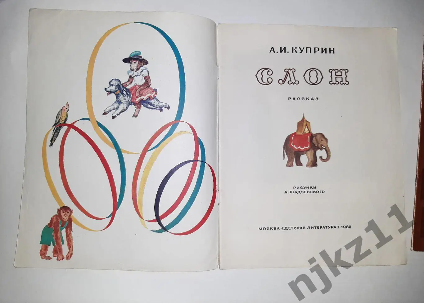 Куприн 2 книги СССР увел. формат, много цветных картинок 1