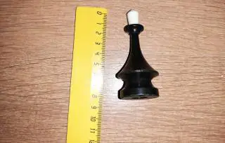 Ферзь (королева) черный для шахмат