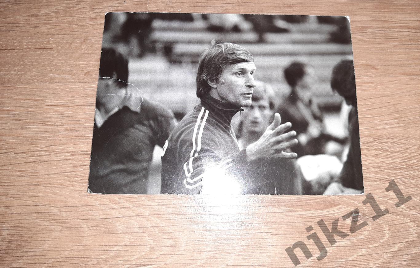 Антонов Евгений тренер по регби 1984г открытка, фотография