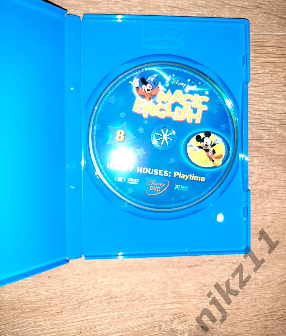 Disney magic english DVD 4 диска для интерактивного обучения 1