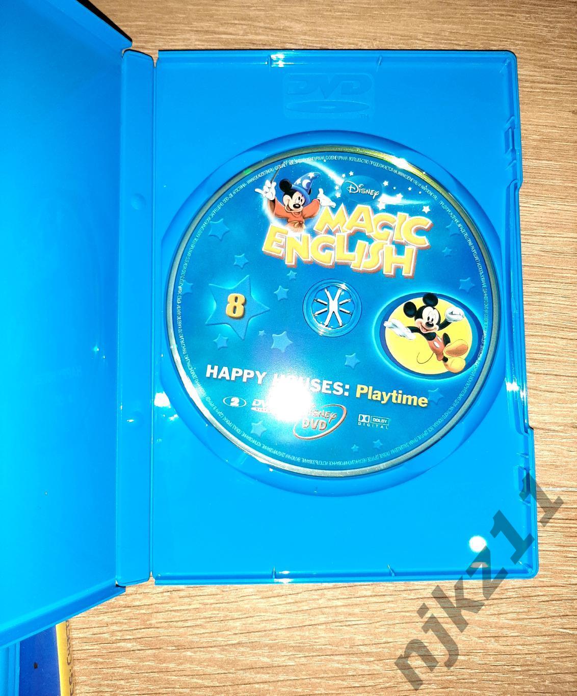 Disney magic english DVD 4 диска для интерактивного обучения 5