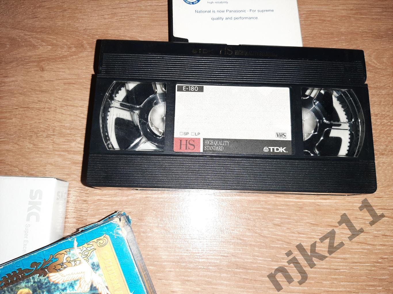 5 видеокассет VHS для видеомагнитофонов 3