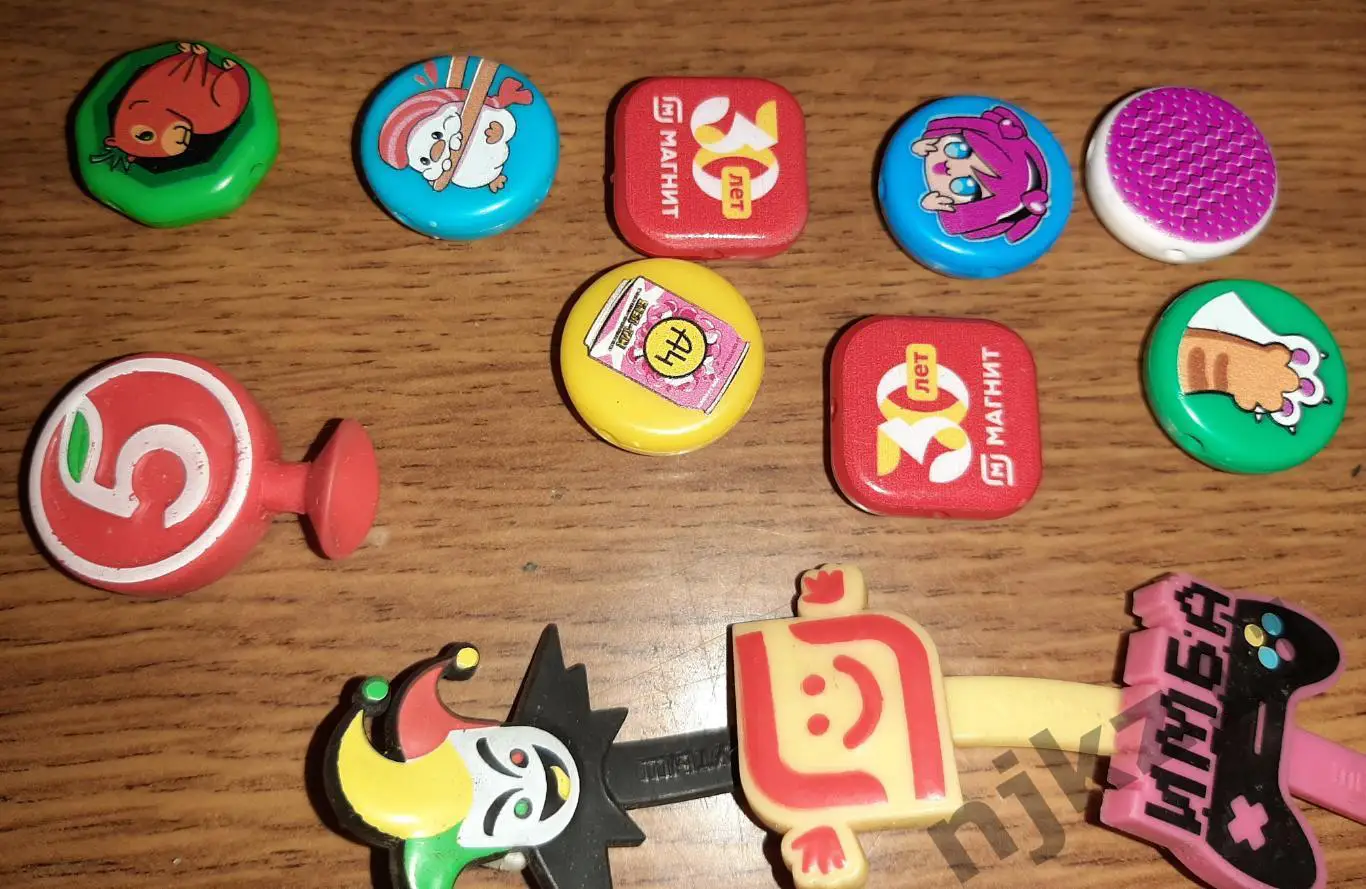 Скрепыши, магнит, пятерочка коллекционное 2