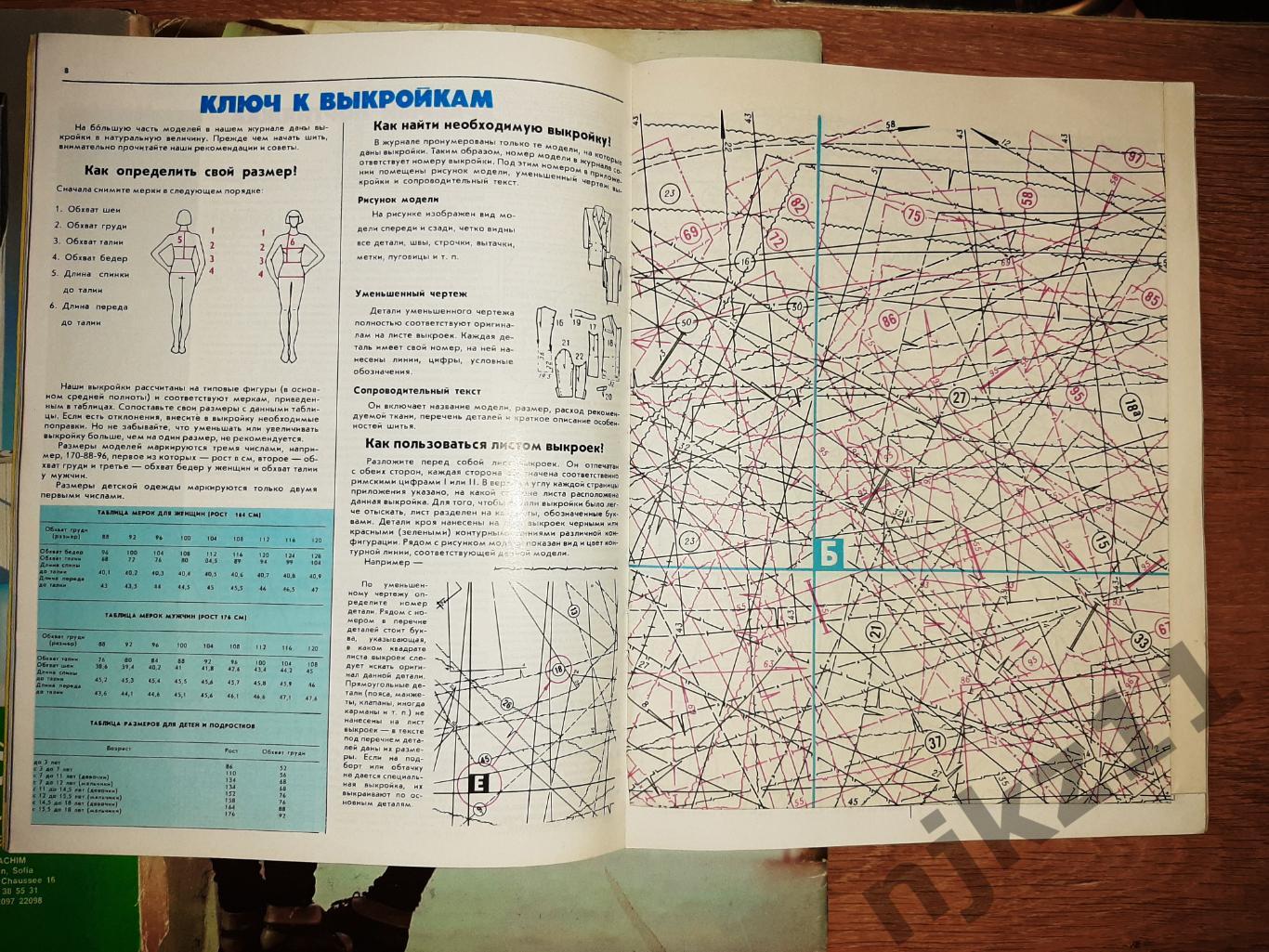 10 ЖУРНАЛОВ МОД ГДР, РИГА, СССР с выкройками! 7