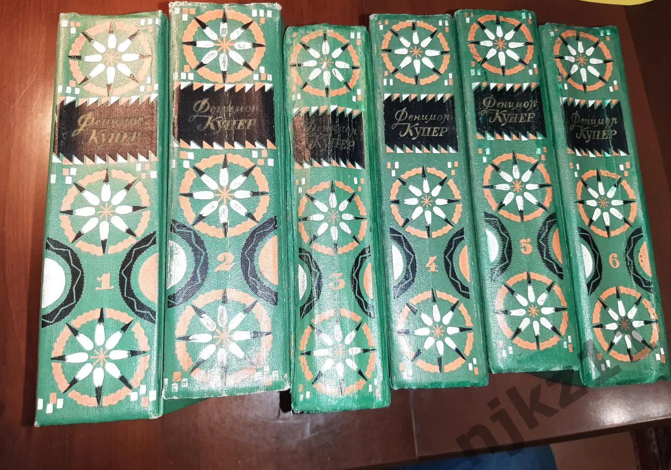 Фенимор Купер. Избранные сочинения в 6 томах. Изд. ДЕТЛИТ. 1961-1963 гг.