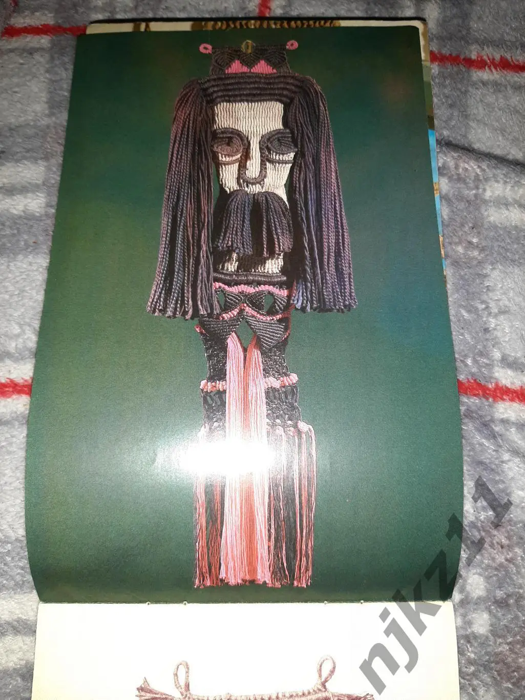 Сувенирный календарь-ежемесячник Макраме на 1990г 3