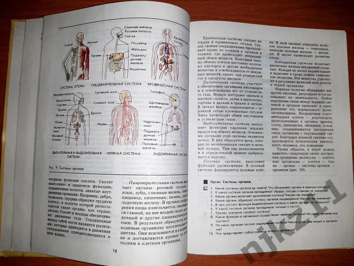 Биология. Человек. 9 класс 4