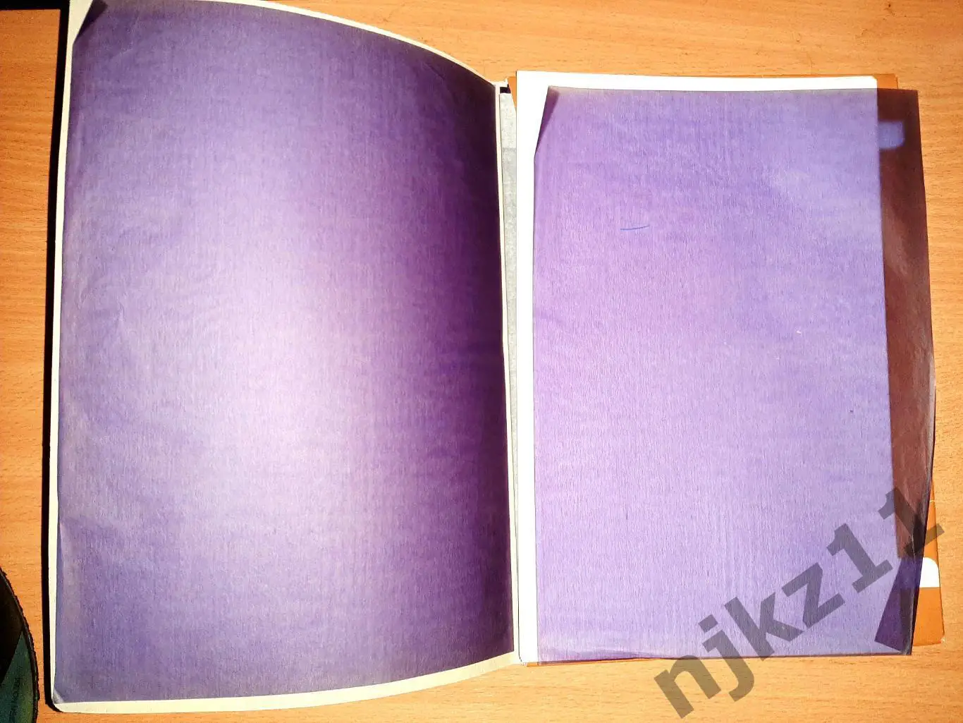 КОПИРОВАЛЬНАЯ БУМАГА КОПИРКА carbon фиолетовая времен СССР 1