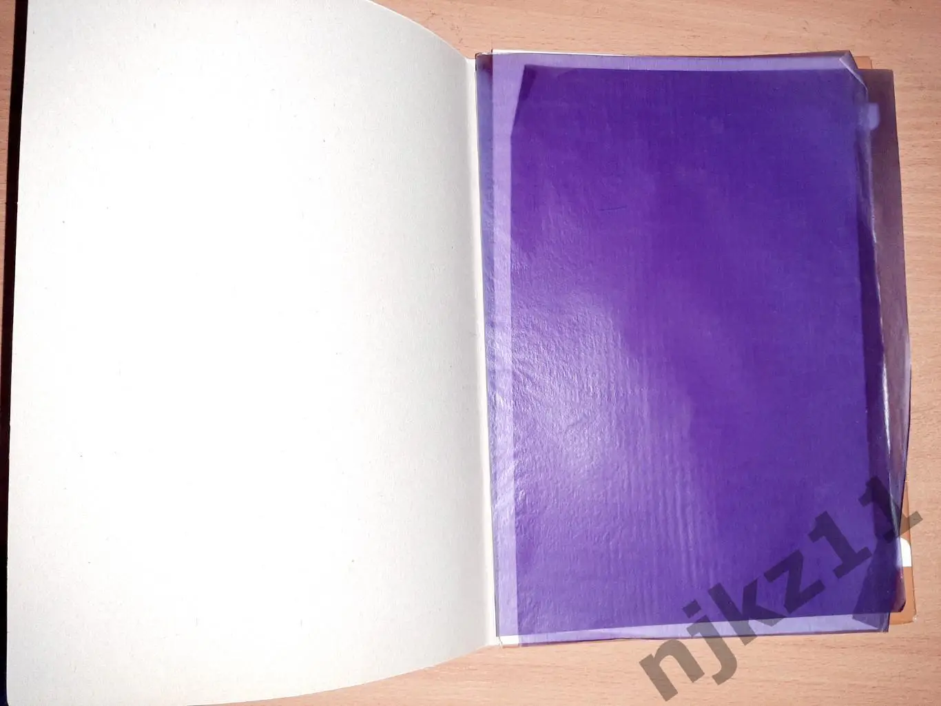 КОПИРОВАЛЬНАЯ БУМАГА КОПИРКА carbon фиолетовая времен СССР 2