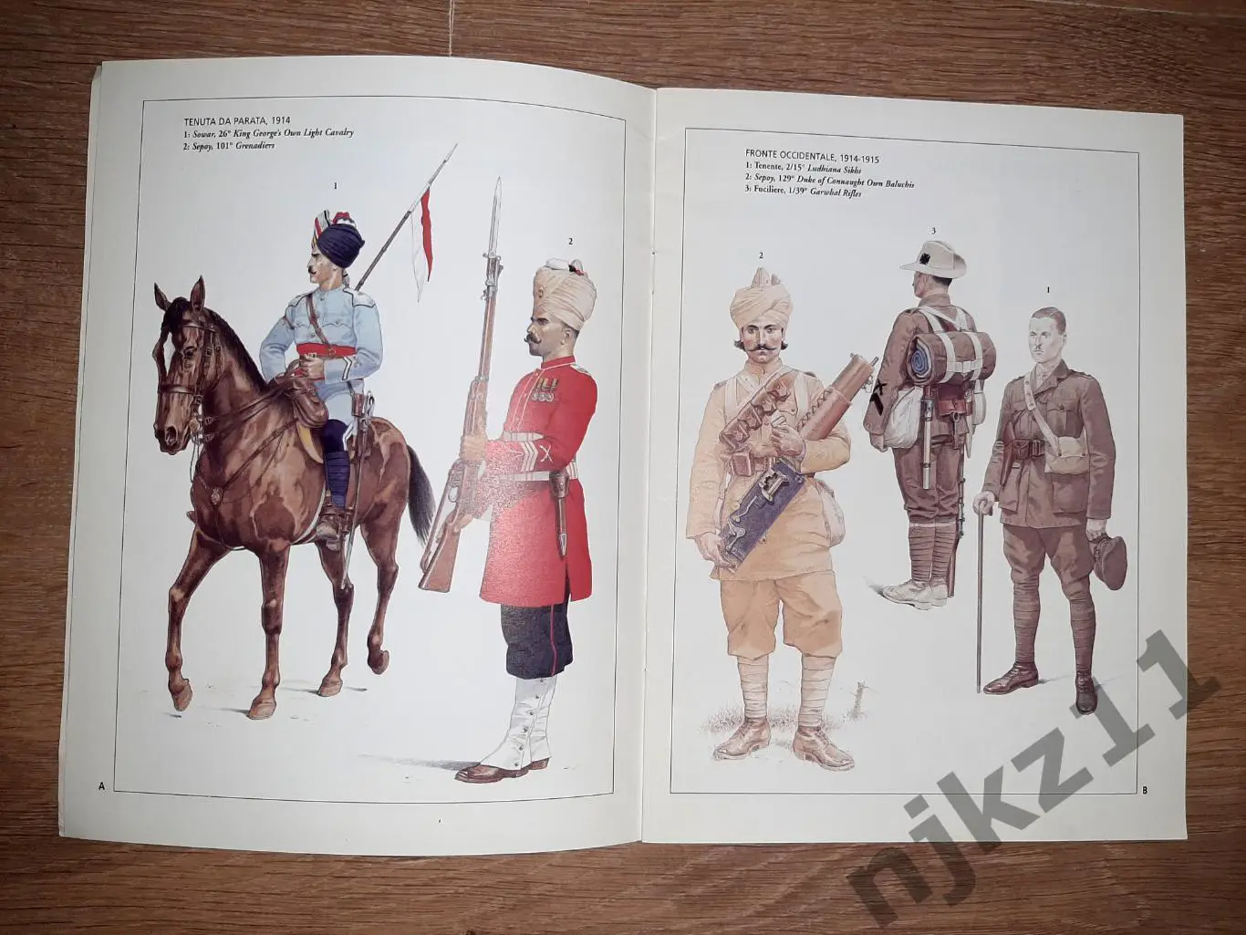 Книга Солдаты Индии 1914-1947г.г. 2