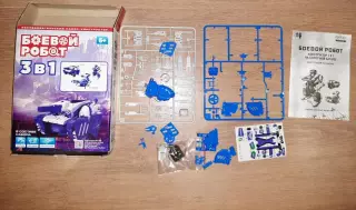 Конструктор ND Play Боевой робот 3 в 1 на элементах питания