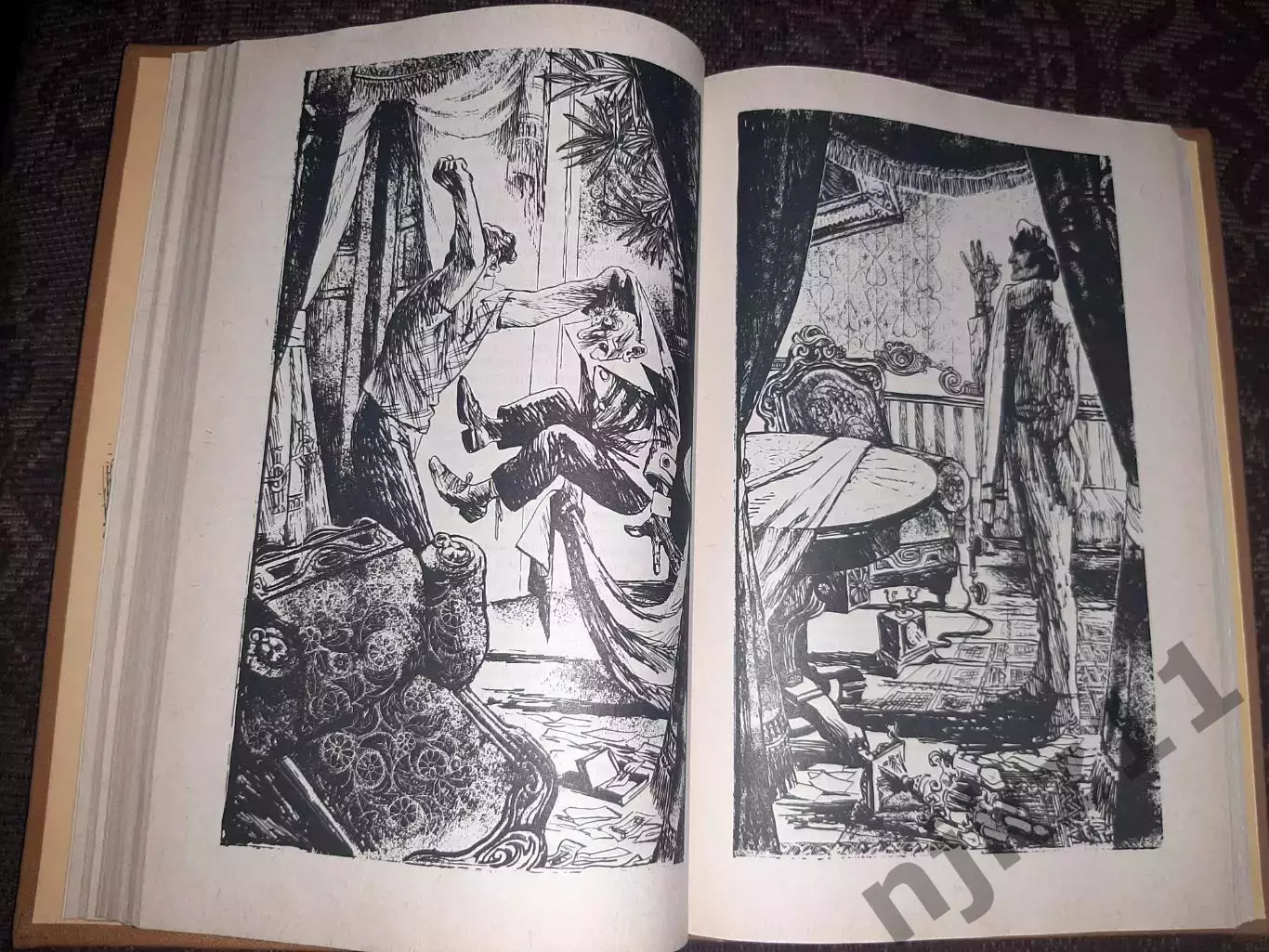 Ильф, И.; Петров, Е. Золотой теленок 1987г много интересных рисунков 3