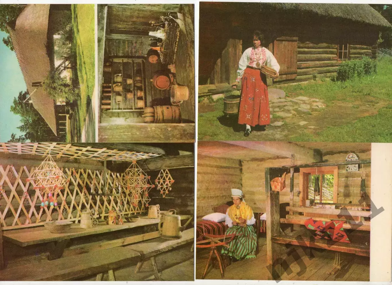 Набор открыток. Государственный парк-музей Эстонской ССР 1977г РЕДКОСТЬ 2