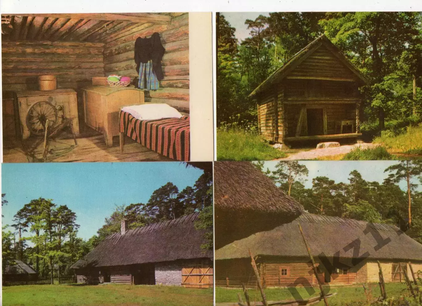 Набор открыток. Государственный парк-музей Эстонской ССР 1977г РЕДКОСТЬ 4