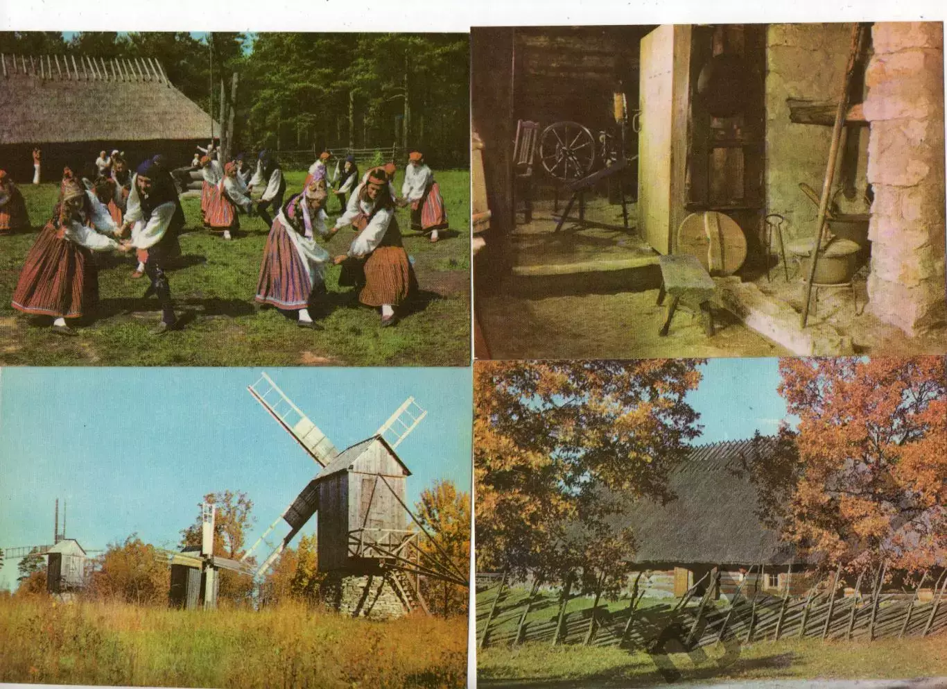 Набор открыток. Государственный парк-музей Эстонской ССР 1977г РЕДКОСТЬ 6