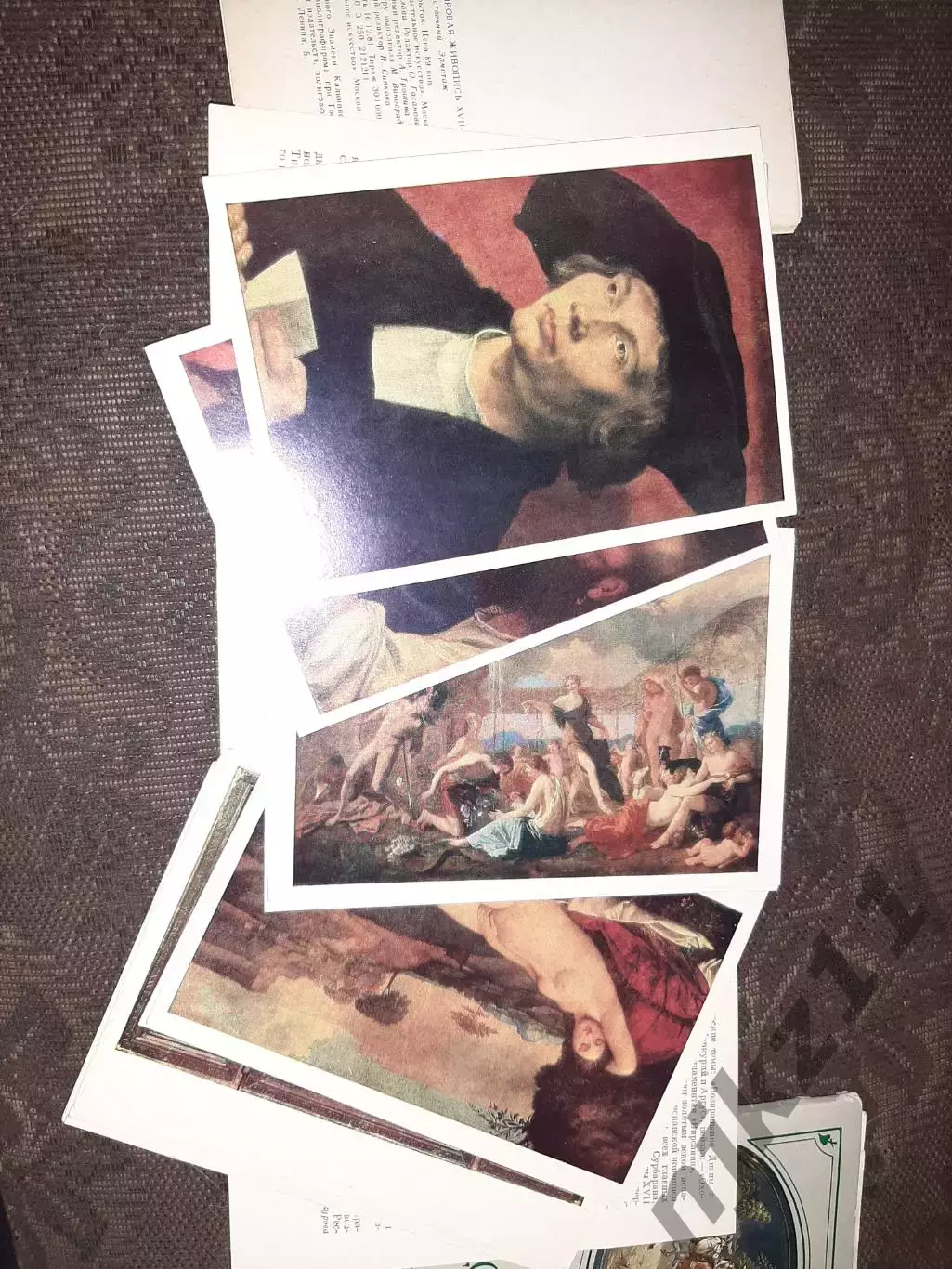 4 набора искусство, картины, художники, времен СССР дешево, распродажа 7