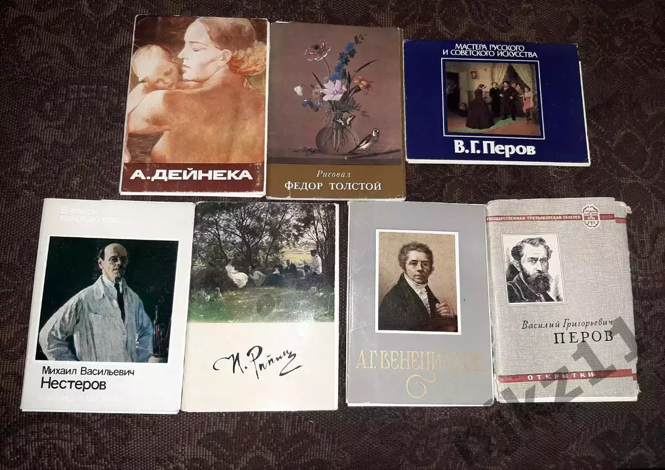 7 наборов открыток великих русских художников одним лотом